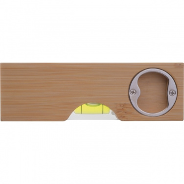 Logo trade promotional gift photo of: Spirit Level with Bottle Opener FLORIDA