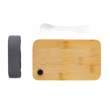 Logo trade corporate gifts picture of: RCS RPP lunchbox with bamboo lid