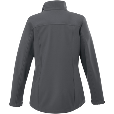Logo trade promotional giveaway photo of: Maxson women's softshell jacket