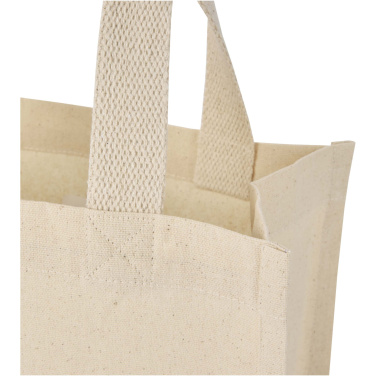 Logotrade business gift image of: Odessa 220 g/m² GRS recycled cotton mini gusset tote bag 9L