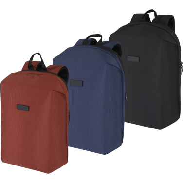 Logotrade promotional product picture of: Luma 15" GRS recycled anti-theft laptop backpack 10L