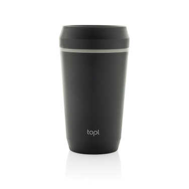 Logo trade promotional merchandise image of: Topl Recycled Plastic To Go Tumbler Patented 360 Lid 354ml