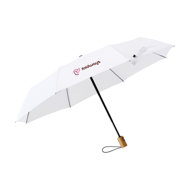 Logotrade promotional products photo of: Michigan foldable RCS RPET umbrella 21 inch