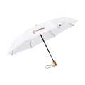Michigan foldable RCS RPET umbrella 21 inch, white