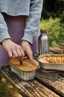 Logotrade promotional merchandise image of: Black+Blum Stainless Steel Double Bento Box