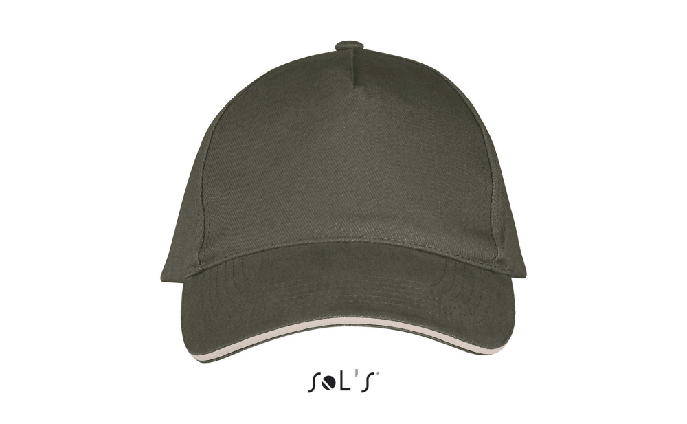 Logotrade promotional merchandise picture of: LONG BEACH FIVE PANEL CAP