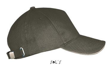 Logo trade promotional products picture of: LONG BEACH FIVE PANEL CAP