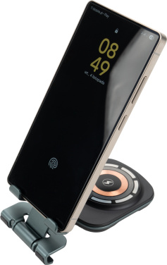 Logotrade promotional gift picture of: Phone holder with wireless charger