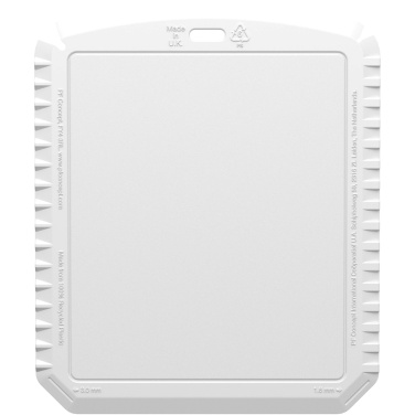 Logo trade business gifts image of: Thrym rectangular recycled plastic ice scraper