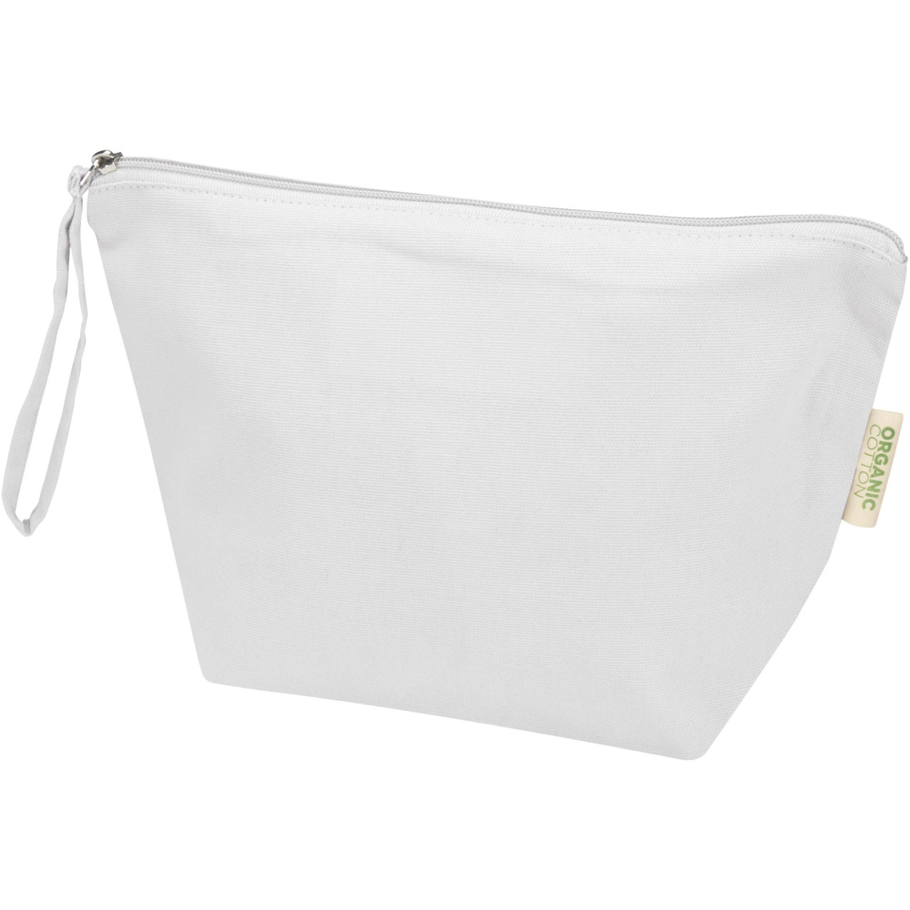 Logotrade corporate gift picture of: Odisha 180 g/m² OCS organic large accessory pouch 3L