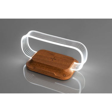 Logotrade promotional merchandise photo of: Phone stand with wireless charger JEROME Pierre Cardin