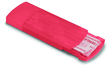 Logo trade promotional merchandise picture of: Container with plasters