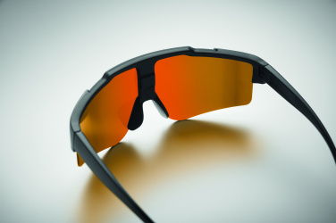 Logotrade promotional giveaway image of: Mirrored sports sunglasses
