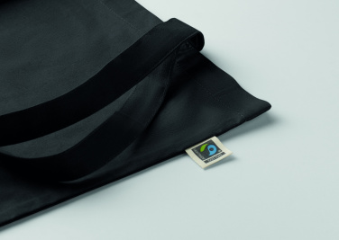 Logo trade advertising products picture of: Shopping bag Fairtrade 180gr