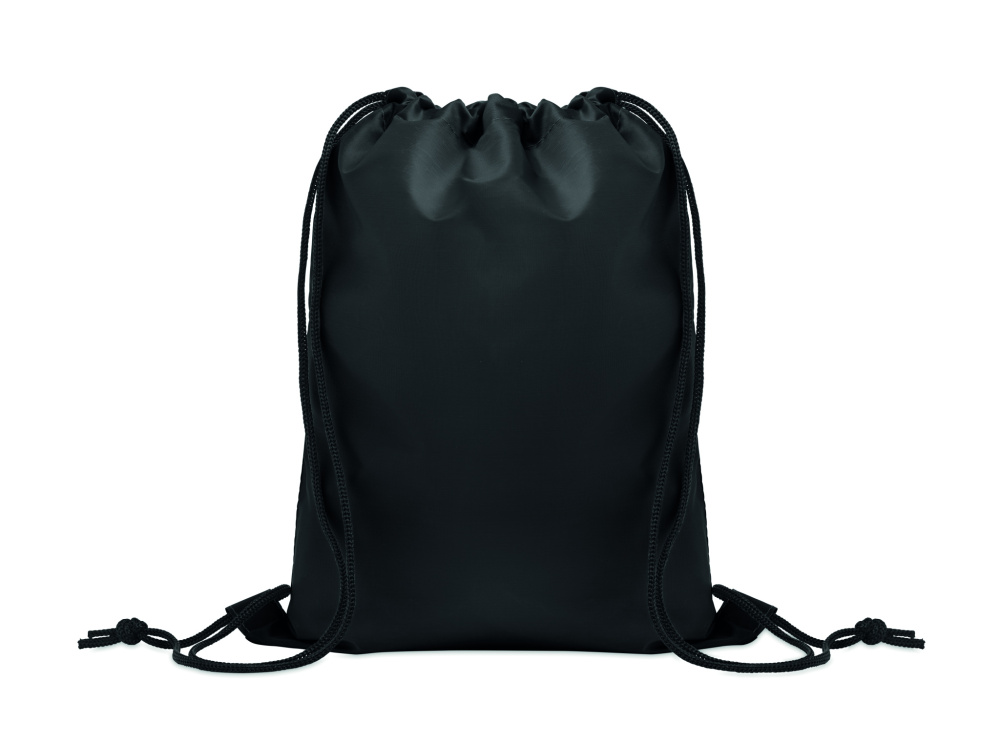 Logo trade promotional items picture of: Kids drawstring bag 190T RPET