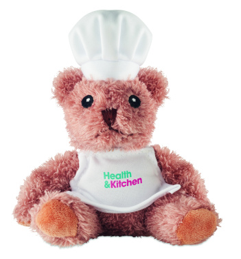 Logo trade promotional products picture of: Teddy bear plush chef