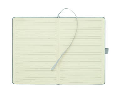 Logo trade promotional giveaways picture of: A5 notebook hard RPET cover