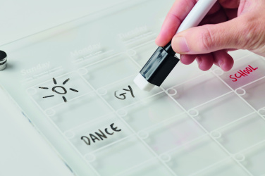 Logo trade corporate gifts picture of: Magnetic acrylic planner