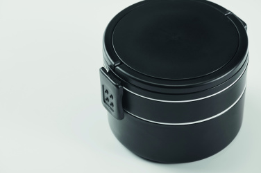 Logo trade business gift photo of: PP two-tier lunch box 950 ml