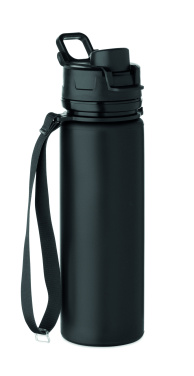 Logo trade promotional gifts image of: Foldable silicone sports bottle