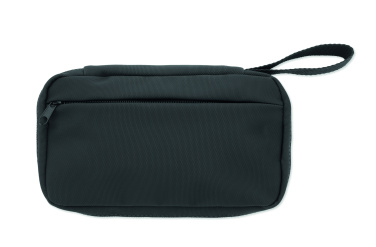 Logotrade promotional merchandise photo of: Toiletry bag 600D RPET
