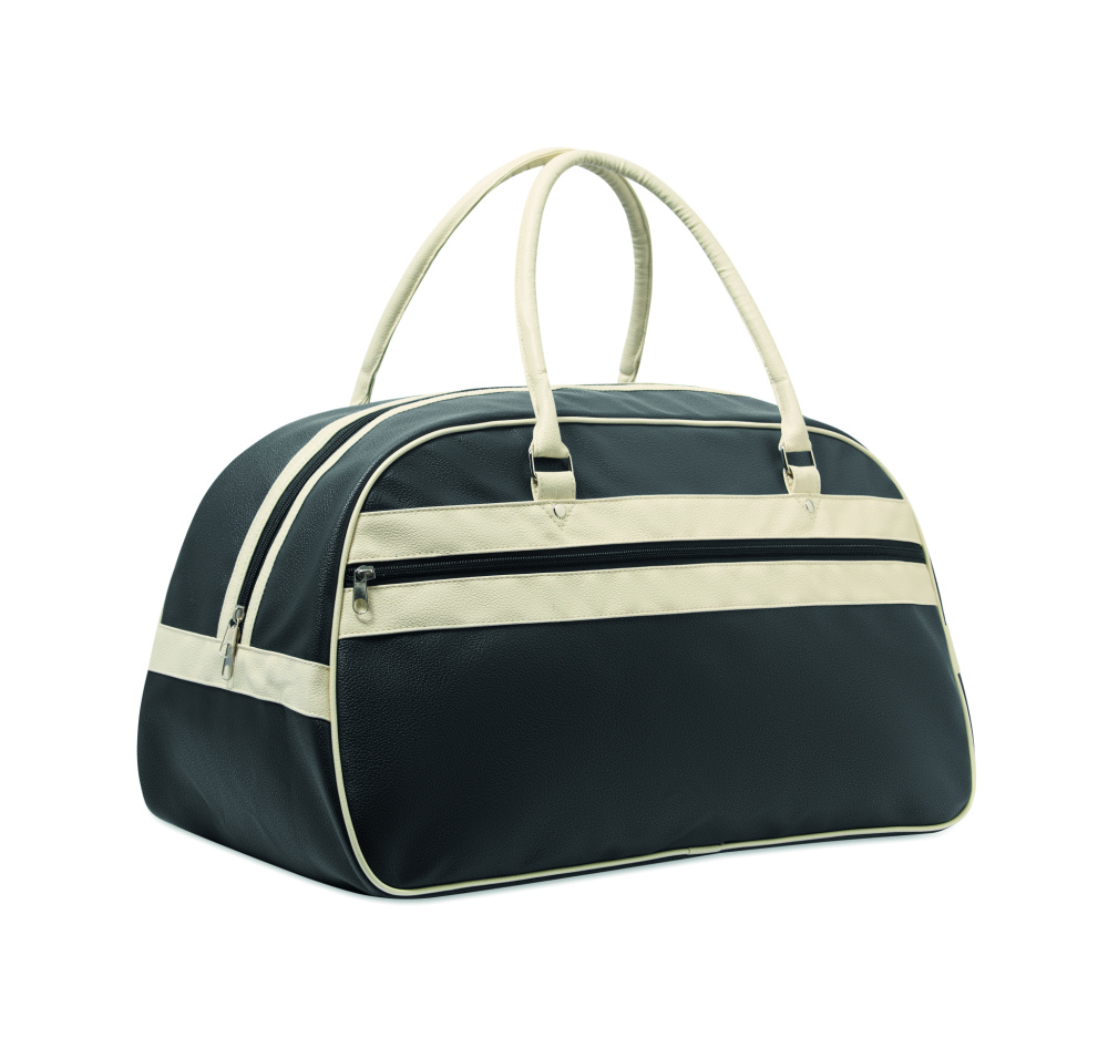 Logo trade promotional giveaway photo of: PU sports bag