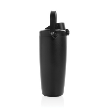 Logotrade business gift image of: Avira Ayala RCS re-steel duosip lockable crossbody tumbler
