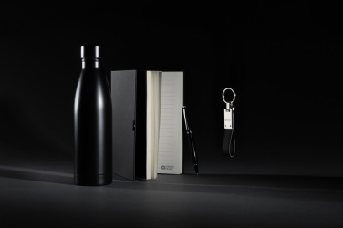 Logotrade promotional products photo of: Swiss Peak RCS deluxe business gift set w/ water bottle