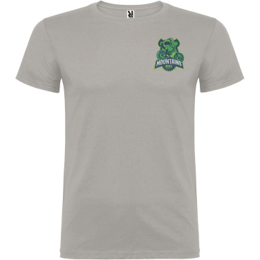 Logo trade promotional giveaways image of: Beagle short sleeve men's t-shirt