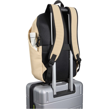 Logo trade corporate gifts image of: Resi Plus 15" GRS recycled anti-theft backpack 18L