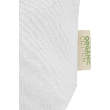 Logotrade promotional gifts photo of: Odisha 180 g/m² OCS organic toiletry bag 1L