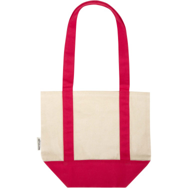 Logo trade promotional products image of: Sam 320 g/m² GRS recycled mini cotton tote bag