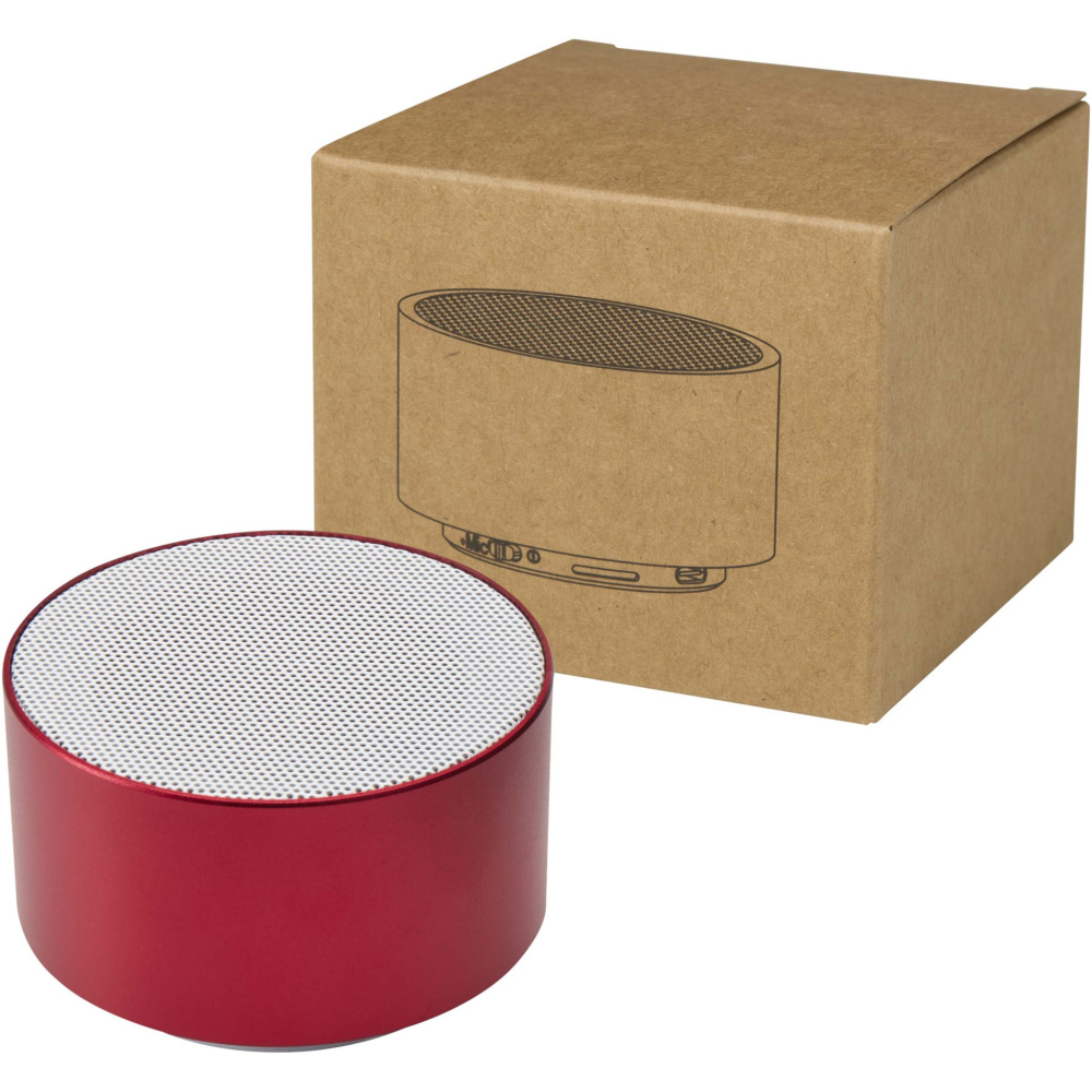 Logotrade promotional product picture of: Ankaa 3W recycled aluminium wireless Bluetooth® speaker
