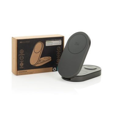 Logo trade advertising product photo of: Quantum ultra-fast 3-in-1 25W Foldable Wireless Charger