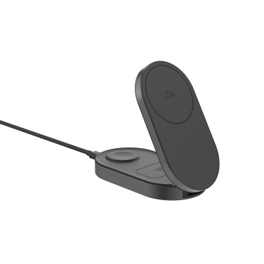 Logotrade promotional giveaway image of: Quantum ultra-fast 3-in-1 25W Foldable Wireless Charger