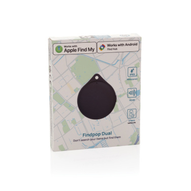 Logotrade promotional giveaways photo of: Findpop Dual RCS recycled plastic item finder IPX5