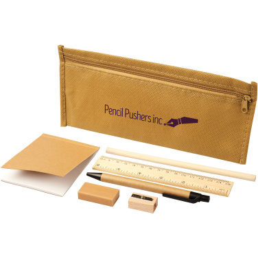 Logotrade promotional product picture of: Enviro 7-piece pencil case set