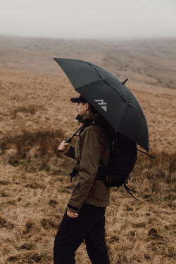 Logo trade promotional items picture of: Nordic Drift Trail 27" AWARE™ RPET storm UPF 50+ proof Umbre