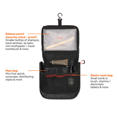 Logotrade promotional gift image of: Nordic Drift Trail RCS toiletry bag 3L
