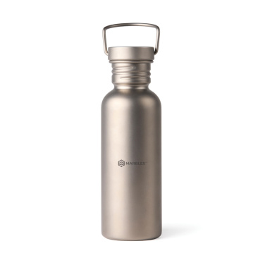 Logotrade promotional product picture of: Nordic Drift Trail Ultra Light Titanium 600ml Water Bottle
