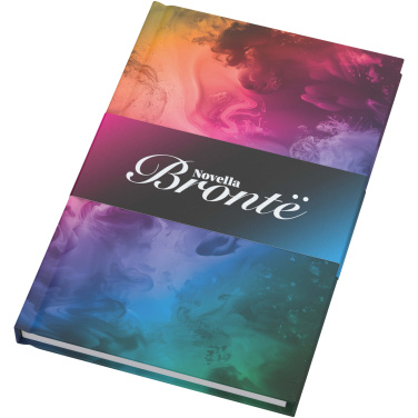Logotrade advertising product picture of: Novella Brontë A5 matt hard cover notebook - 100 sheets