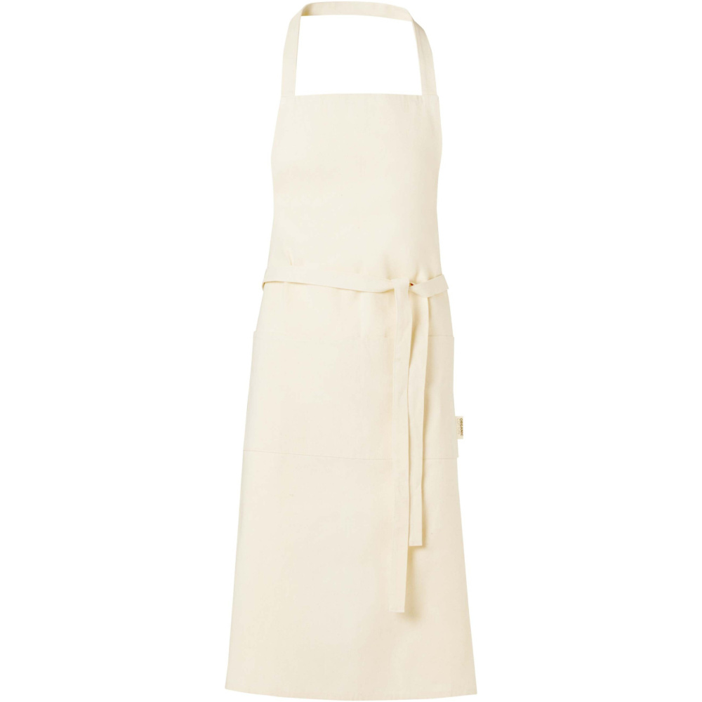 Logo trade promotional merchandise image of: Odisha 200 g/m² OCS organic apron