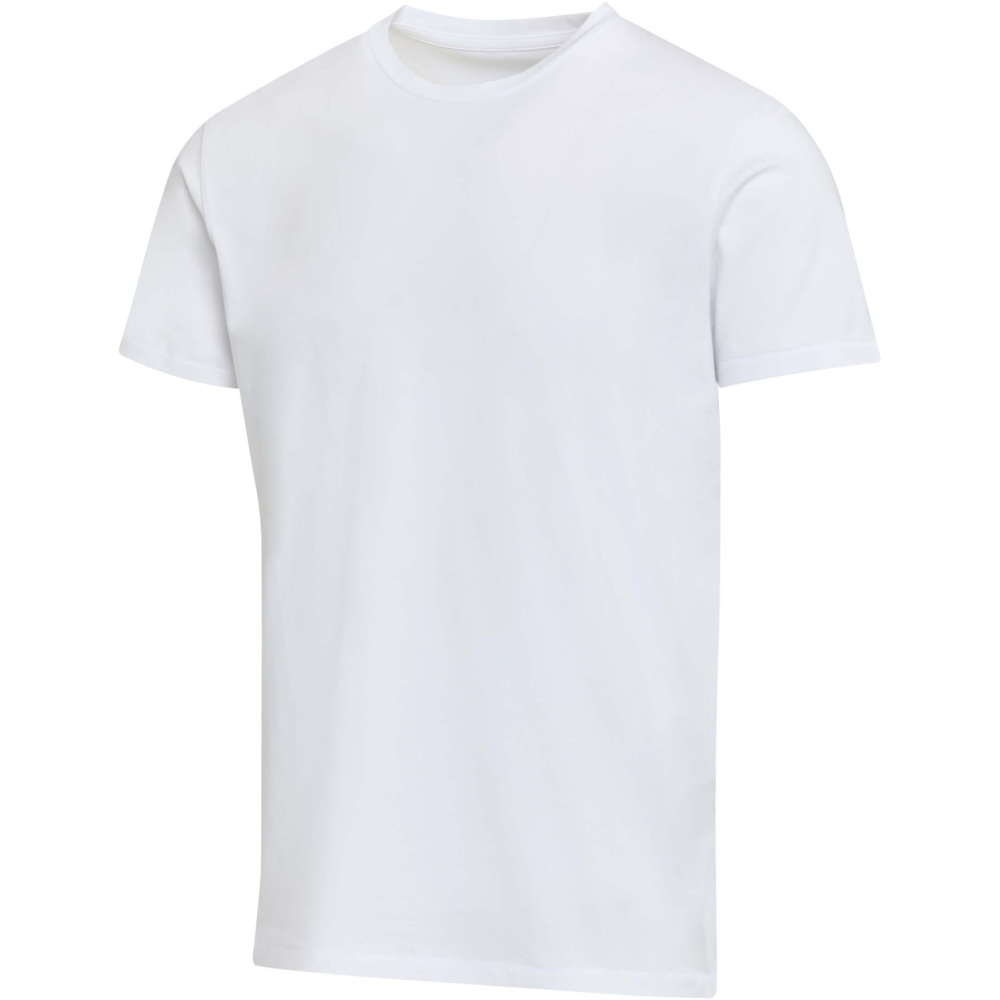 Logo trade promotional items image of: Balfour 200 g/m² short sleeve unisex OCS organic t-shirt