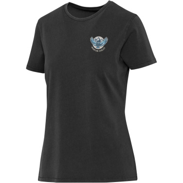 Logotrade promotional item picture of: Nanaimo 160 g/m2 short sleeve washed women's t-shirt