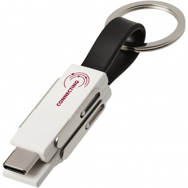 Logo trade reklaamtoote pilt: One 4-in-1 kaabel
