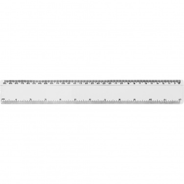 Logo trade reklaamtoote pilt: Renzo 30 cm plastikust joonlaud