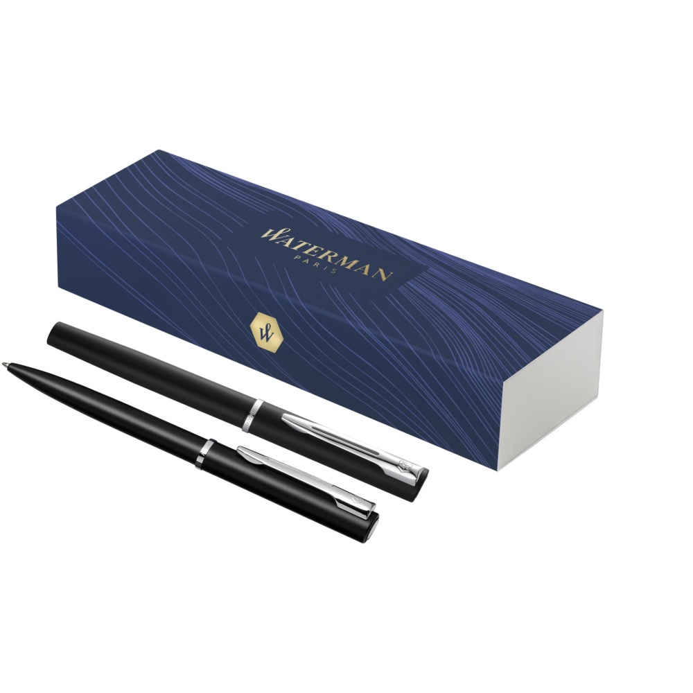 Logo trade firmakingi pilt: Waterman Allure pasta- ja rullpallipliiatsi komplekt
