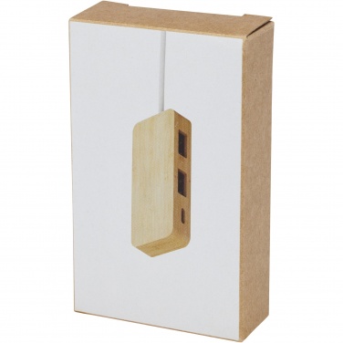Logo trade ärikingituse pilt: Tapase bambusest USB-jaotur