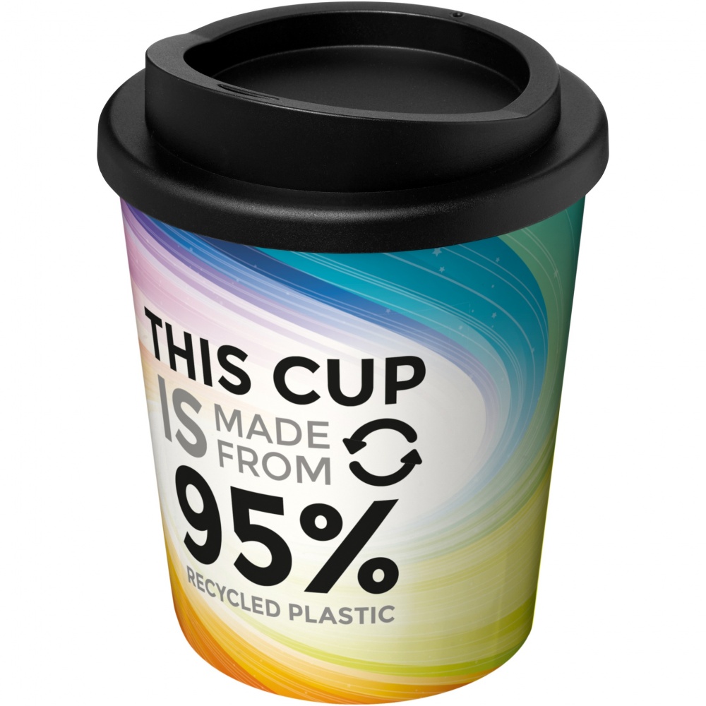 Logo trade reklaamtooted foto: Brite-Americano® Espresso 250 ml kohvitops taaskasutatud materjalist