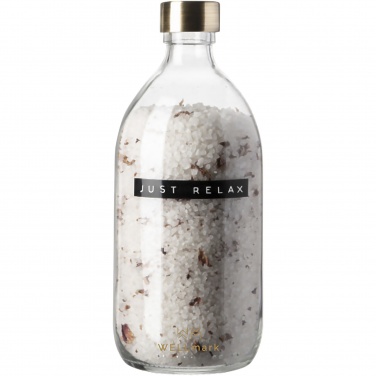 Logotrade firmakingitused pilt: Wellmark Just Relax 500 ml vannisool – roosilõhn